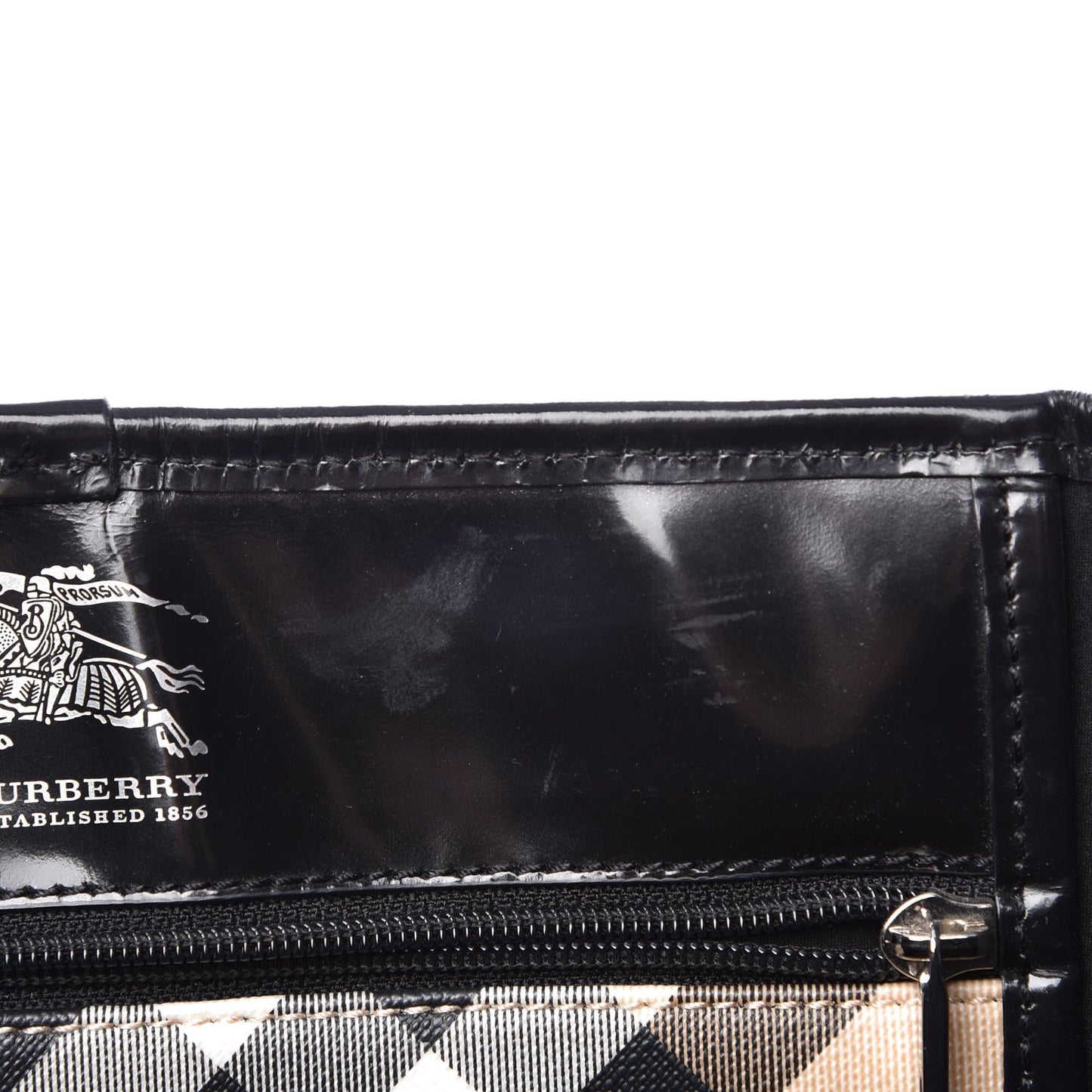 Nova Check Large Nickie Tote Black