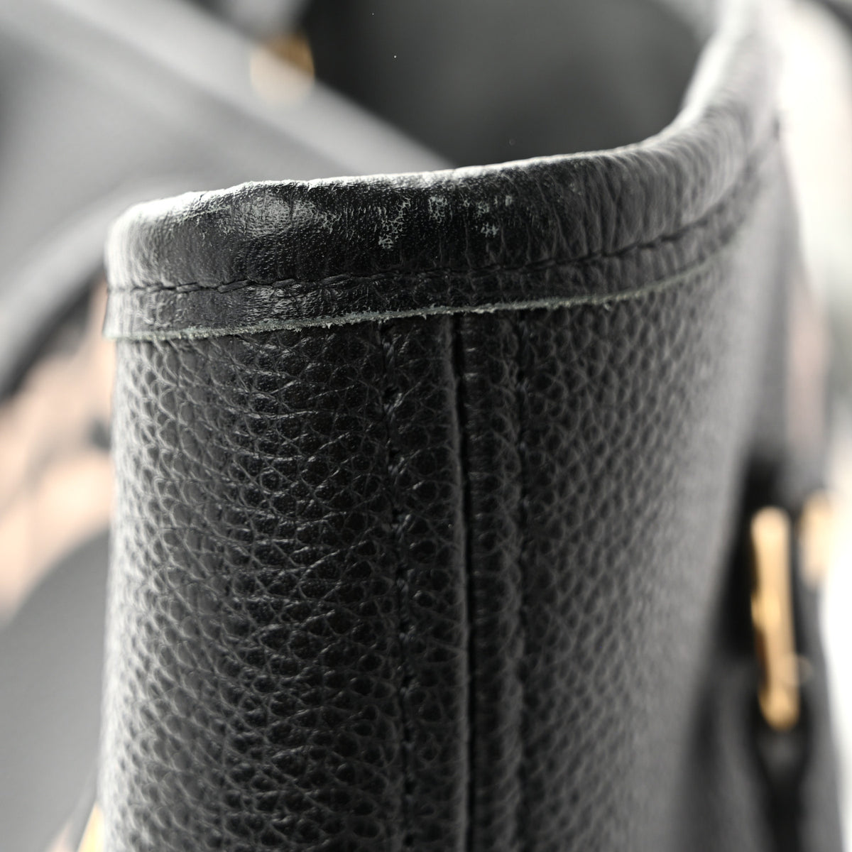Louis Vuitton Empreinte Monogram Giant Neverfull MM Black Beige 13 of 13