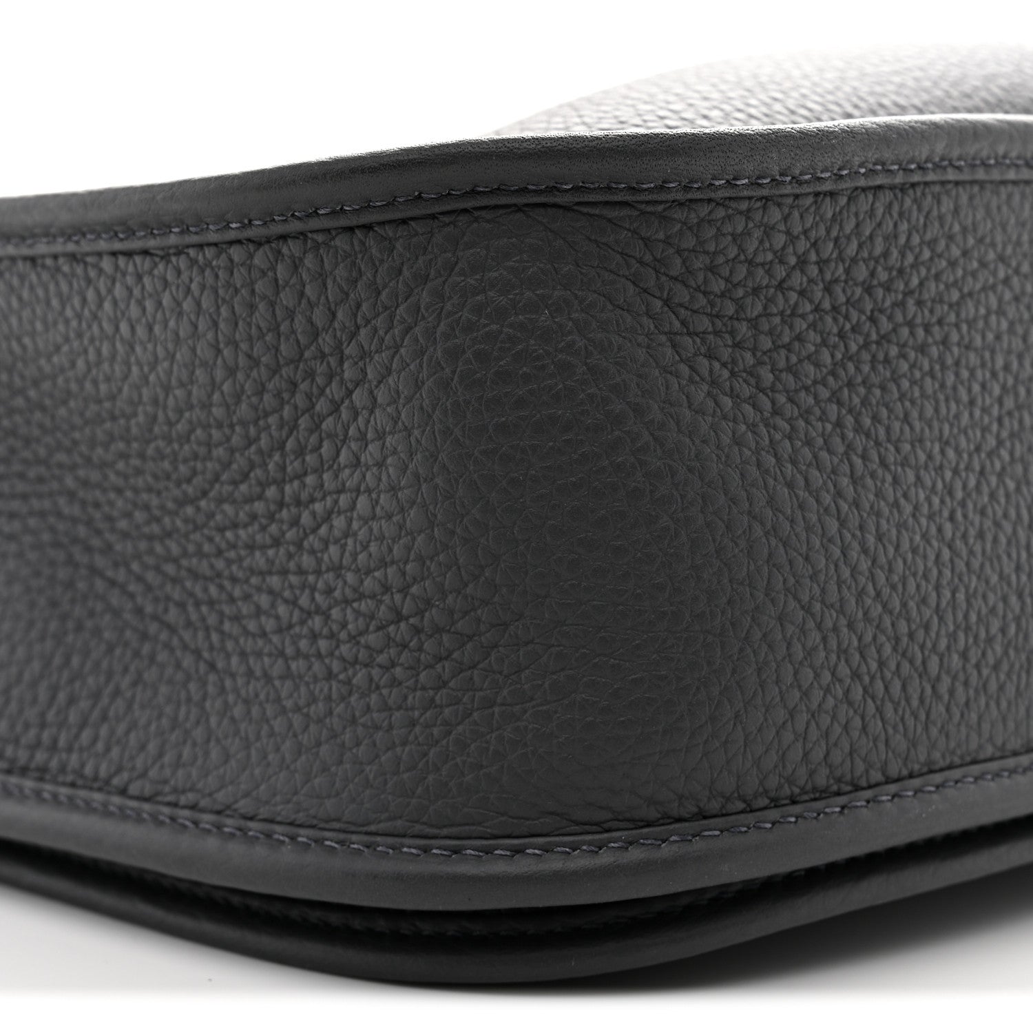 Hermes Taurillon Clemence Evelyne III GM Gris Misty 9 of 11