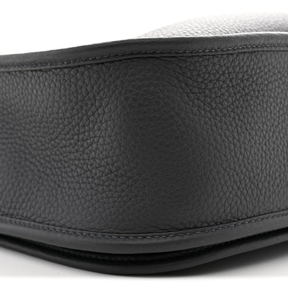 Hermes Taurillon Clemence Evelyne III GM Gris Misty 9 of 11