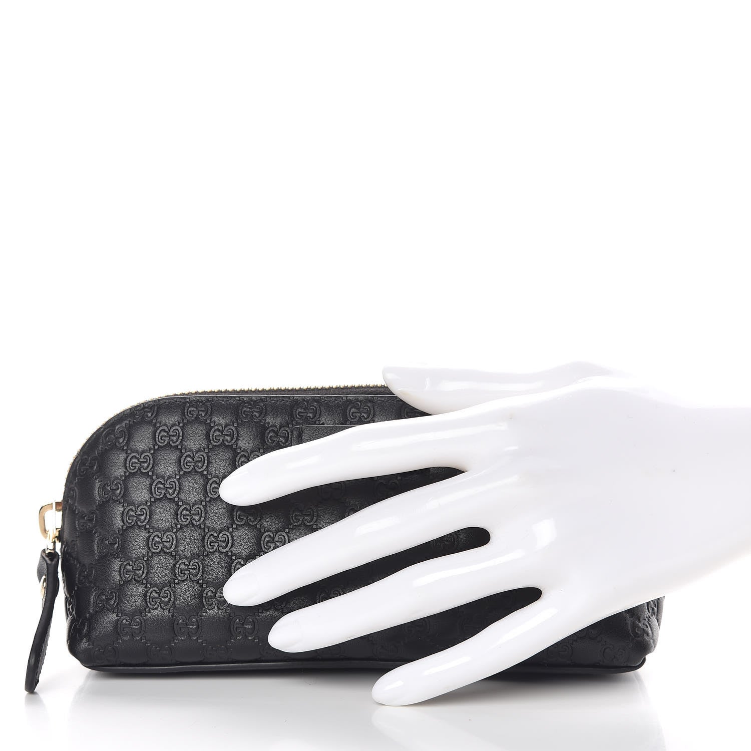 Gucci Microguccissima Small Cosmetic Case Black 2 of 10