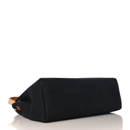 Hermes Toile Vache Hunter Herbag Zip PM 31 Black Natural 6 of 16