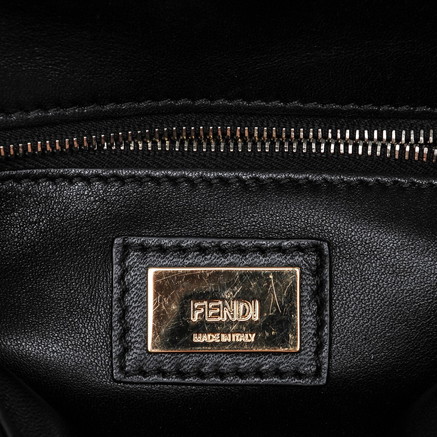 Nappa Mini Peekaboo Iconic Satchel Black