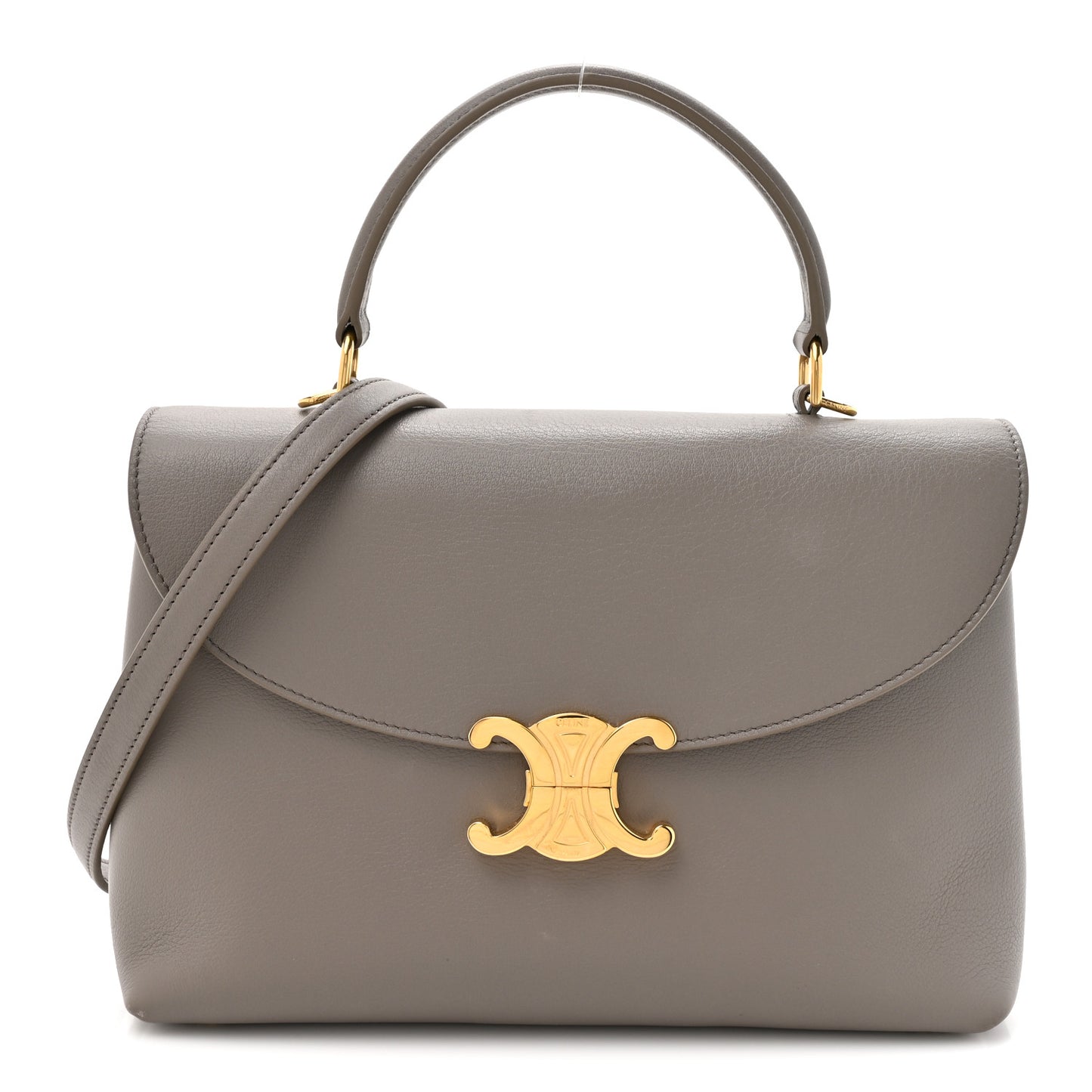 Supple Calfskin Medium Nino Smoked Brown
