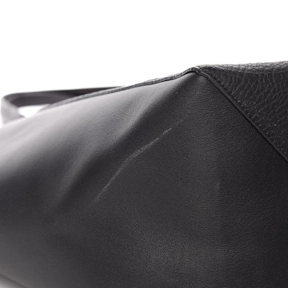 Celine Velluto Smooth Calfskin Medium Horizontal Cabas Phantom Black 8 of 10