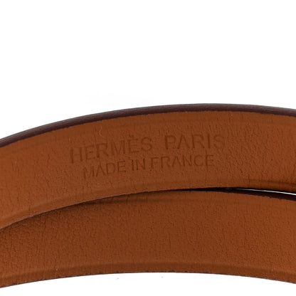 Hermes Swift Kelly Double Tour Bracelet T2 Gold 4 of 5