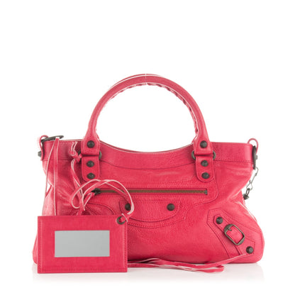 Balenciaga Agneau Classic Hardware First Rose Thulian 1 of 8