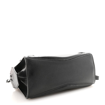 Balenciaga Cake Calfskin Tonal Hardware Mini Neo Classic City Black 4 of 9