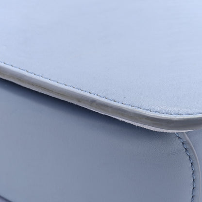 Loro Piana Calfskin Artemis Shoulder Bag Blue 16 of 19