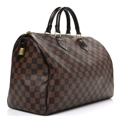Louis Vuitton Damier Ebene Speedy 35 3 of 11