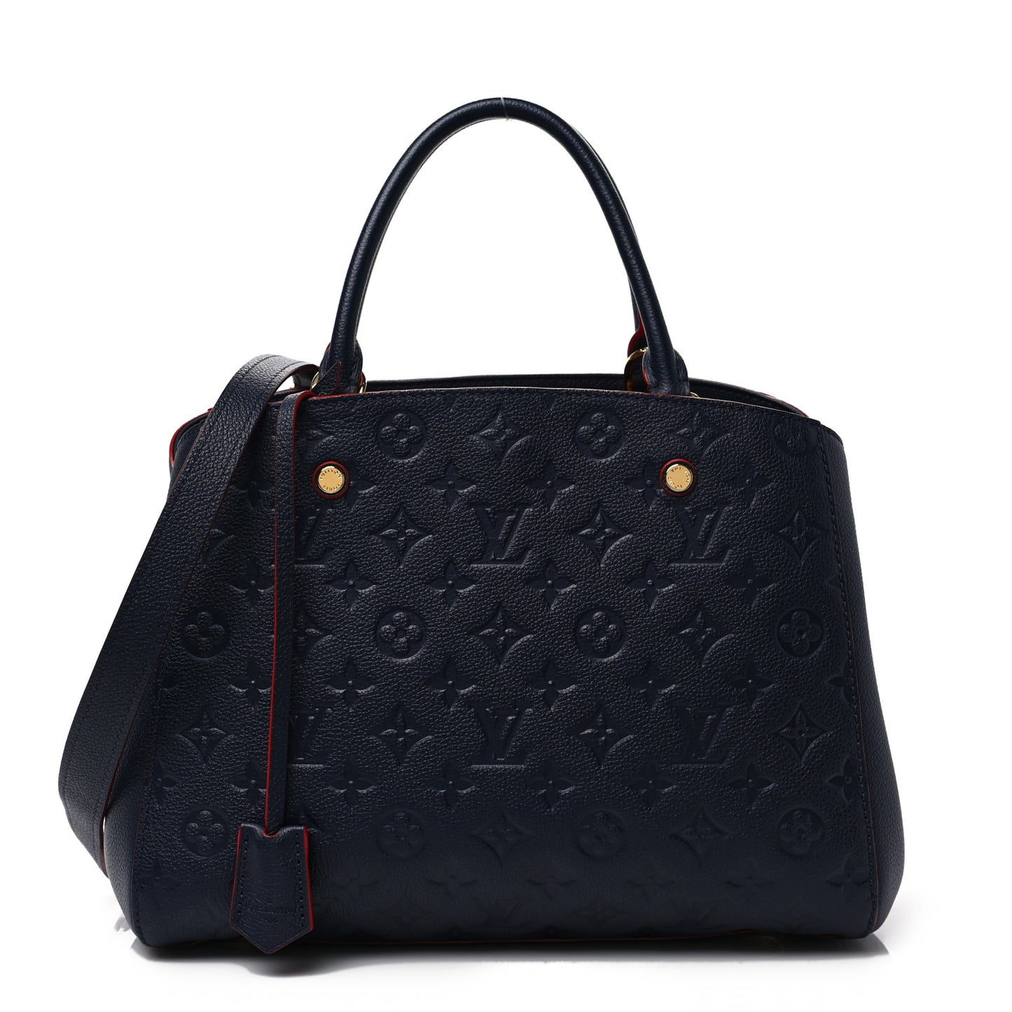 Empreinte Montaigne MM Marine Rouge