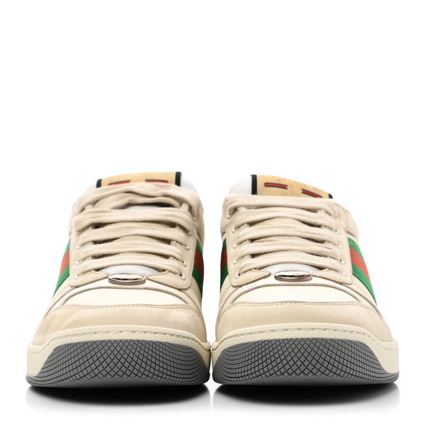 Nylon Nubuck Web Womens Screener Sneakers 37.5 Mystic White Dusty Milk