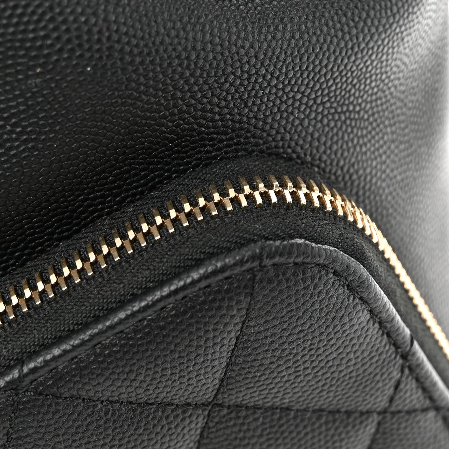 Caviar Quilted Business Affinity Backpack Black