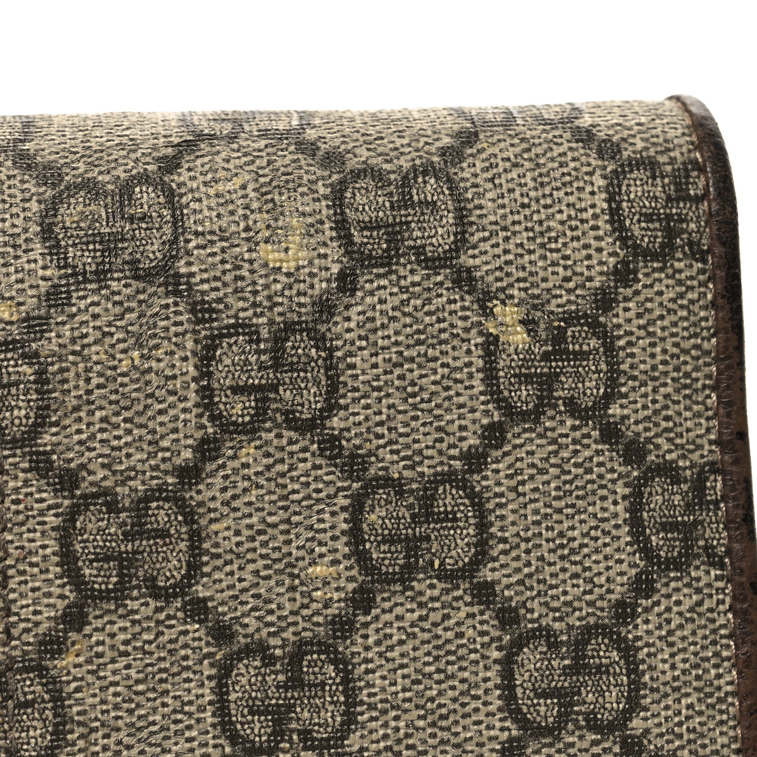Gucci GG Supreme Monogram Web Ophidia Wallet On Chain Brown 11 of 11