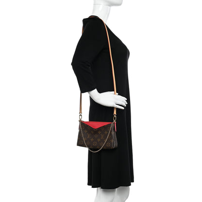 Louis Vuitton Monogram Pallas Clutch Poppy 2 of 11