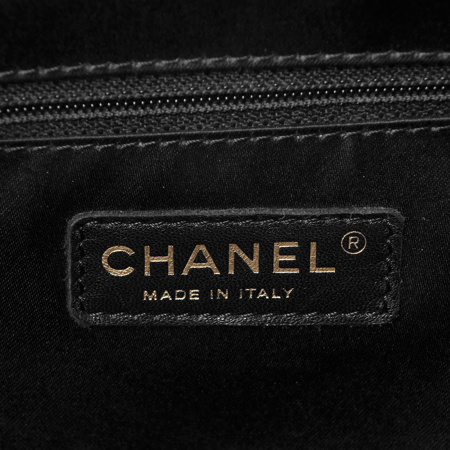 Chanel Caviar Quilted XL Grand Shopping Tote GST Black 6 of 7