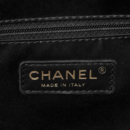 Chanel Caviar Quilted XL Grand Shopping Tote GST Black 6 of 7