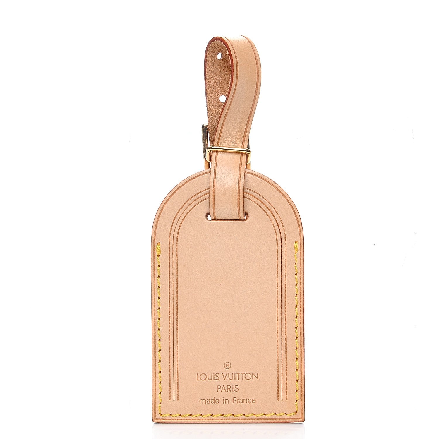 Louis Vuitton Vachetta Luggage Tag 1 of 3