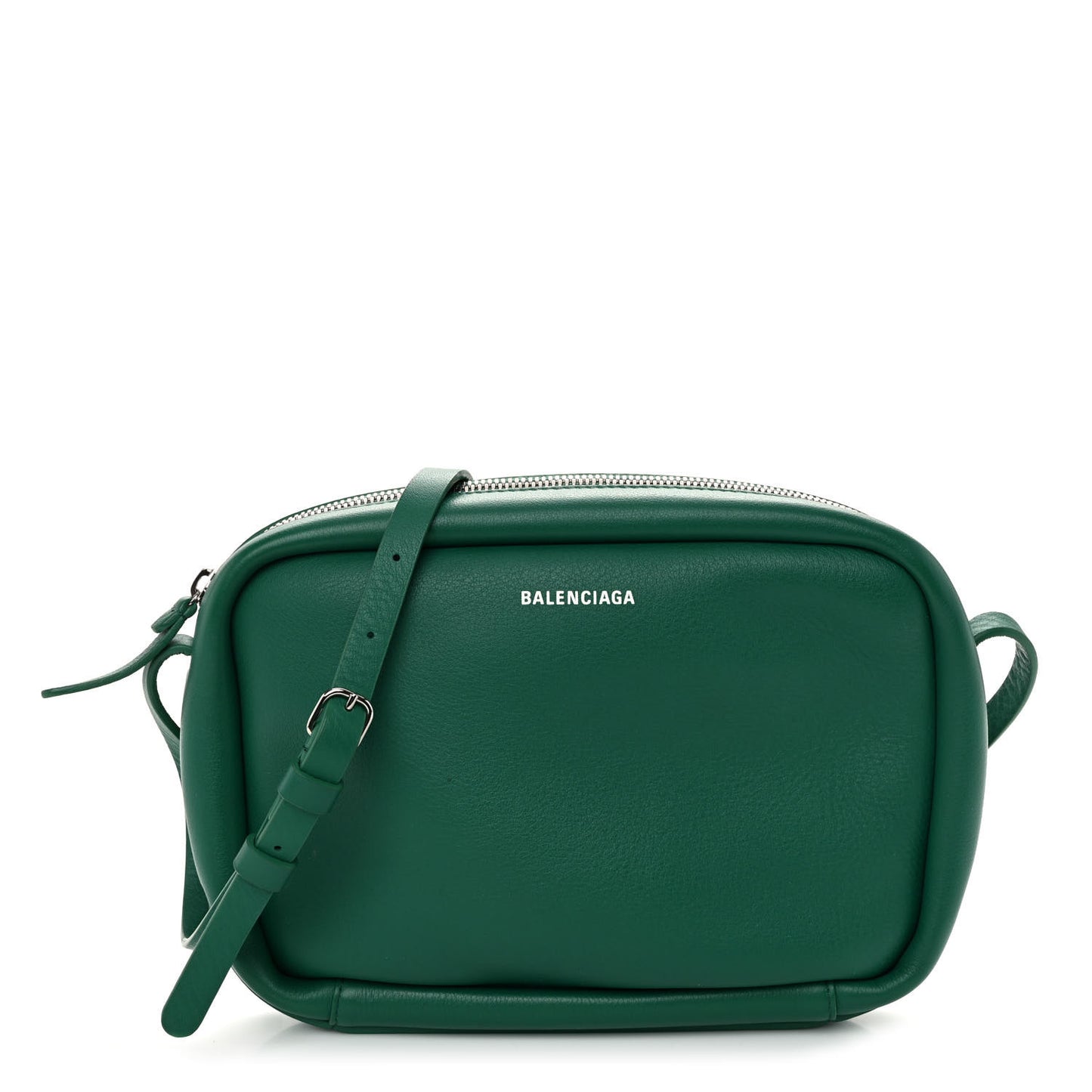 Calfskin Logo S Everyday Camera Bag Green