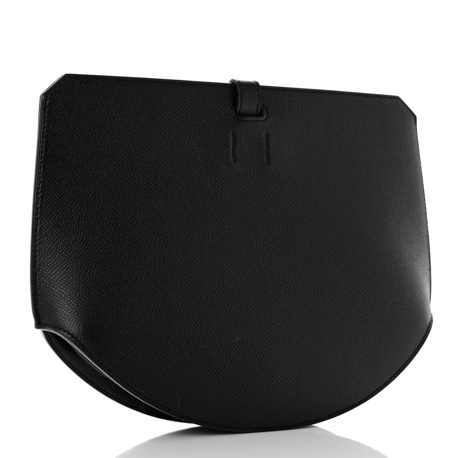Hermes Epsom Baton de Craie Pochette Bleu Encre Black 3 of 11