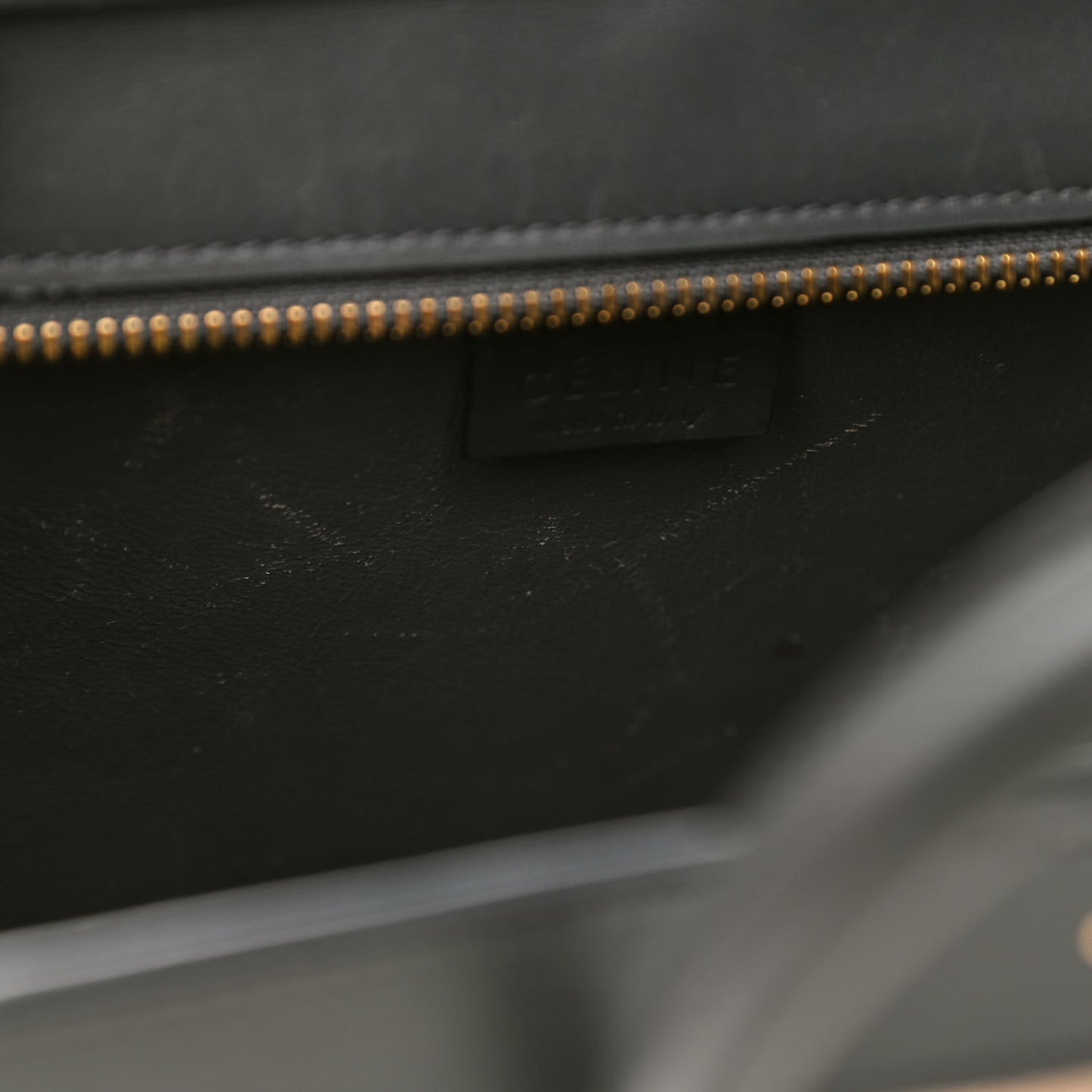 Baby Grained Calfskin Nubuck Nano Tri-Color Luggage Magenta