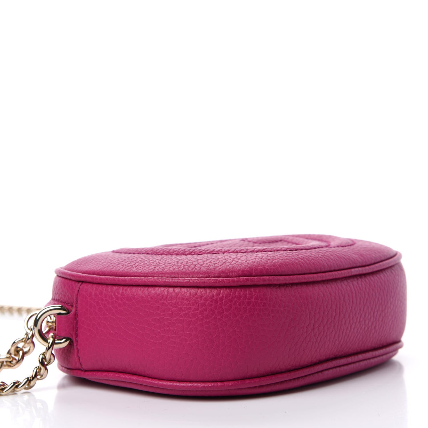 Gucci Cellarius Calfskin Mini Soho Chain Bag Bright Bouganville 4 of 11