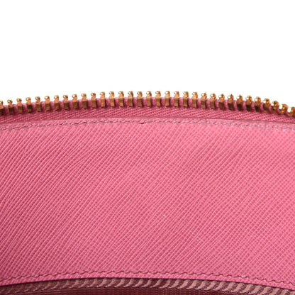 Prada Saffiano Lux Large Promenade Tote Begonia 9 of 12