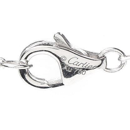Cartier 18K White Gold Diamond Juste Un Clou Paved Pendant Necklace 5 of 6