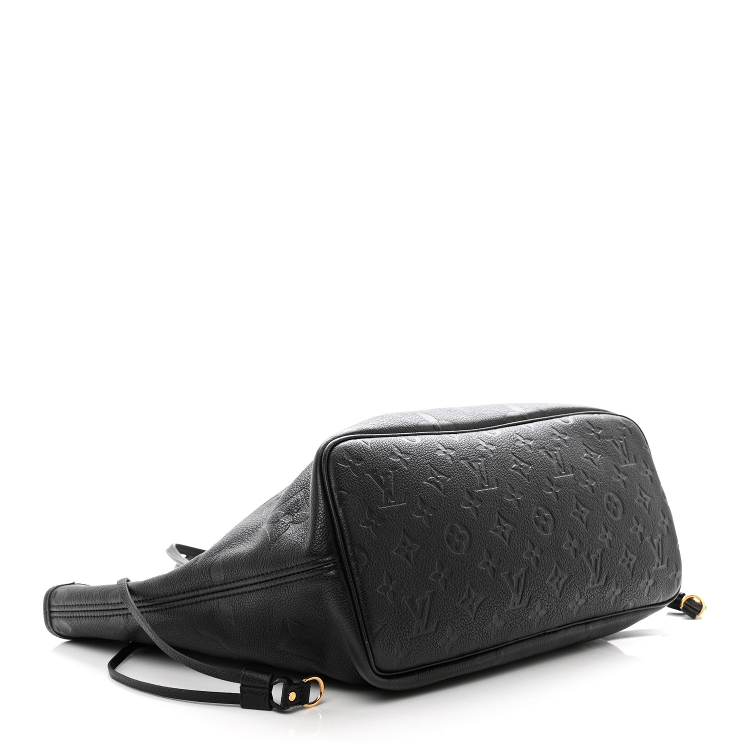 Louis Vuitton Empreinte Monogram Giant Neverfull MM Black 4 of 9