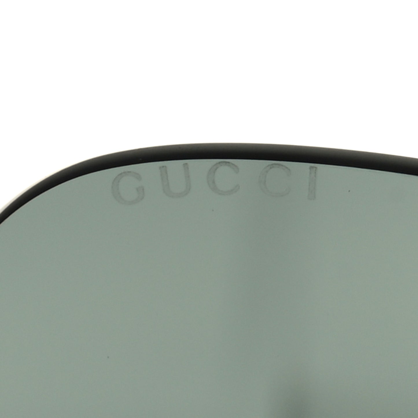 Metal Rimless Sunglasses GG0352S Gold