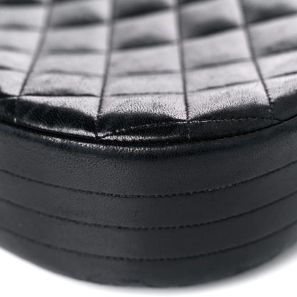 Chanel Lambskin Quilted Small Single Flap Black 17 of 18