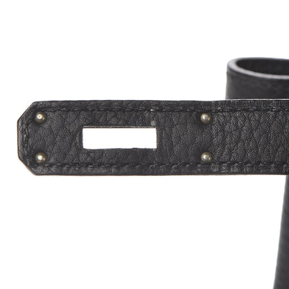 Hermes Taurillon Clemence Birkin 40 Black 19 of 36