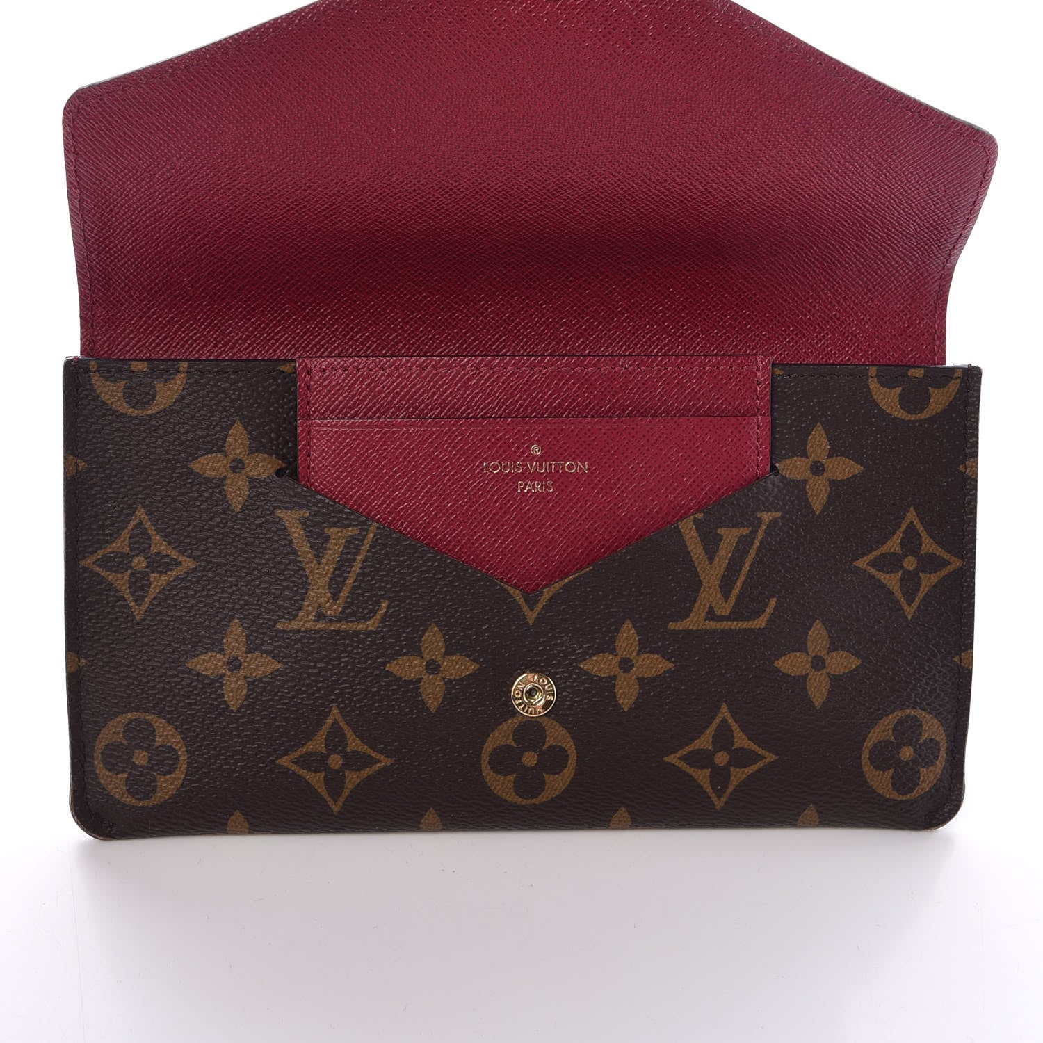 Louis Vuitton Monogram Jeanne Wallet Fuchsia 15 of 15