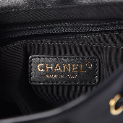 Chanel Lambskin Quilted Large Urban Spirit Backpack Black 6 of 8