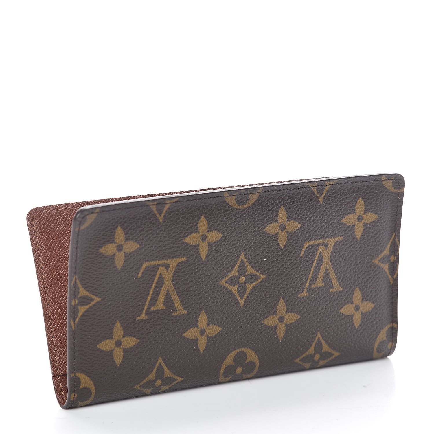 Louis Vuitton Monogram Simple Checkbook Holder Wallet 3 of 6