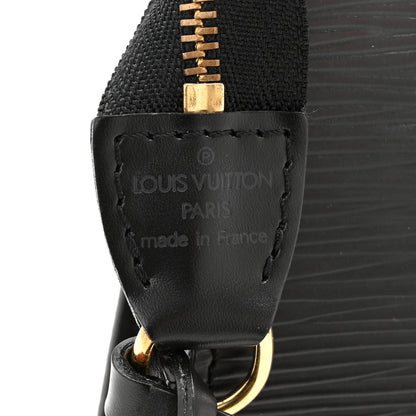 Louis Vuitton Epi Pochette Accessories 24 Black 6 of 10
