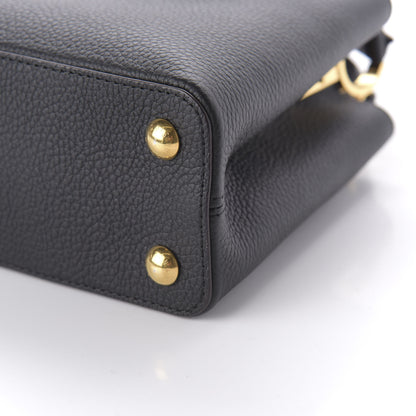 Louis Vuitton Taurillon Capucines BB Black 7 of 10