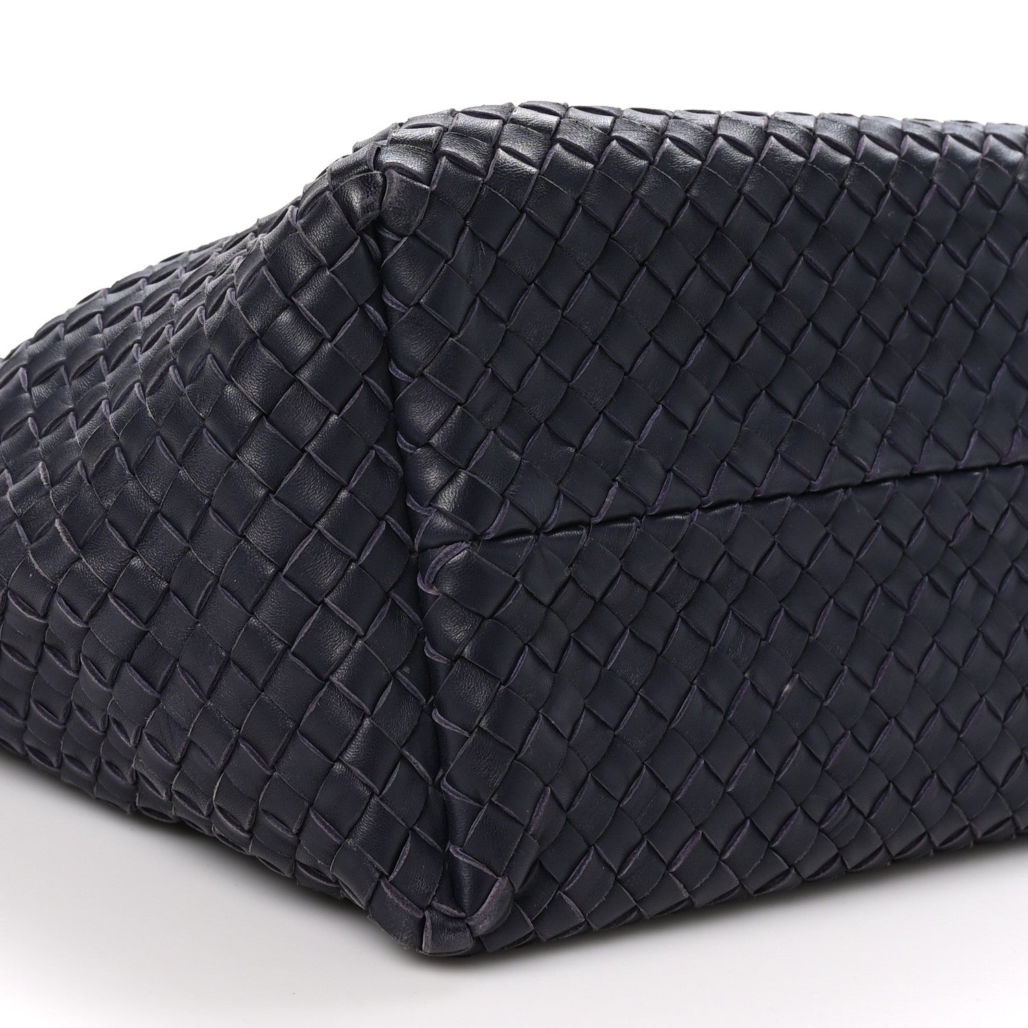 Bottega Veneta Nappa Intrecciato Small Cabat Dark Purple 9 of 10