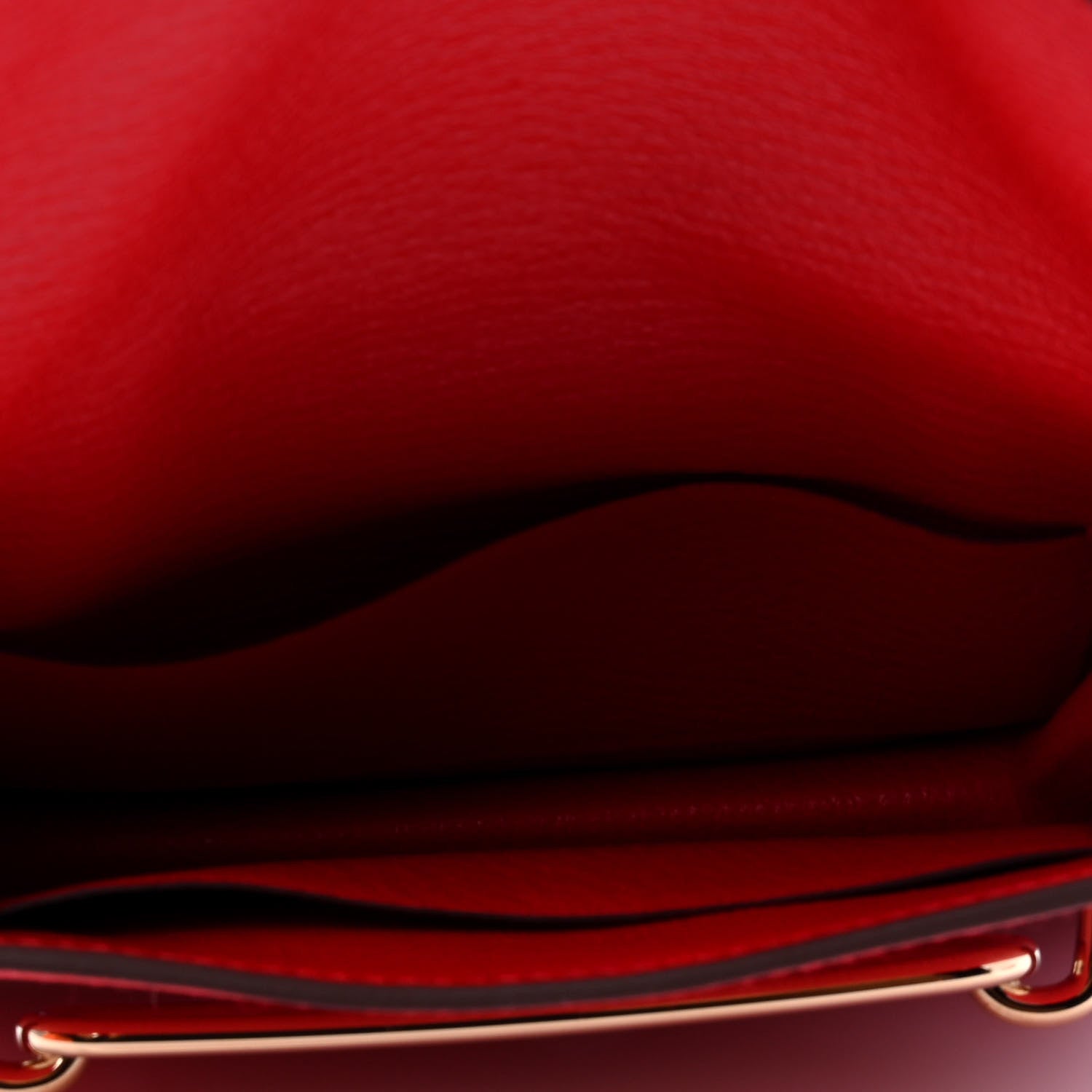 Hermes Chevre Mysore Roulis Slim Wallet Rouge De Coeur 3 of 8