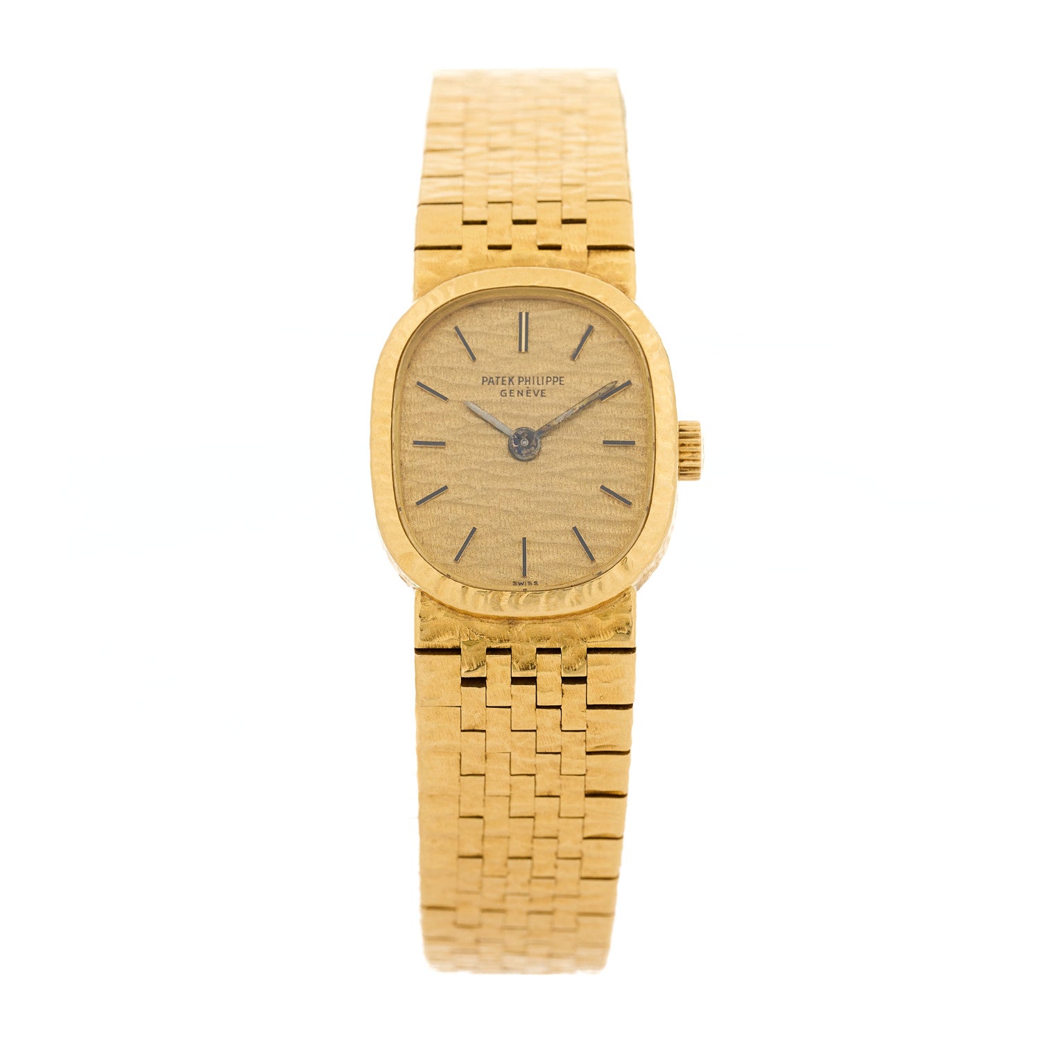 Patek Philippe 18K Yellow Gold 17mm Manual Winding Watch 4106/1 1 of 4