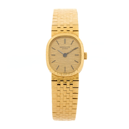 Patek Philippe 18K Yellow Gold 17mm Manual Winding Watch 4106/1 1 of 4