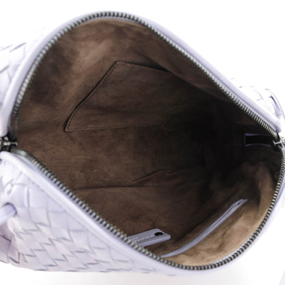 Bottega Veneta Nappa Intrecciato Pillow Crossbody Messenger Oyster Lilac 5 of 8