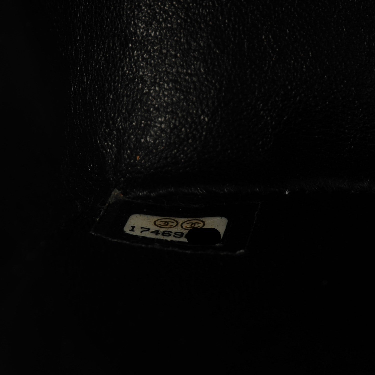 Chanel Lambskin Quilted Mini Square Flap Black 7 of 7