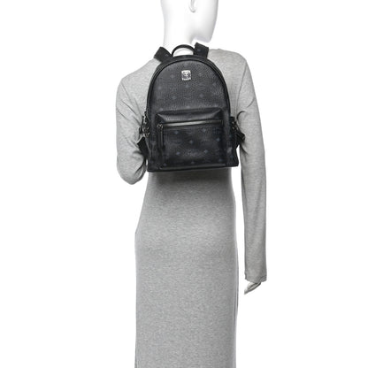 MCM Visetos Medium Side Studs Stark Backpack Black 2 of 11