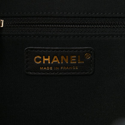 Chanel Caviar Quilted Small Shopping Tote Black 5 of 9