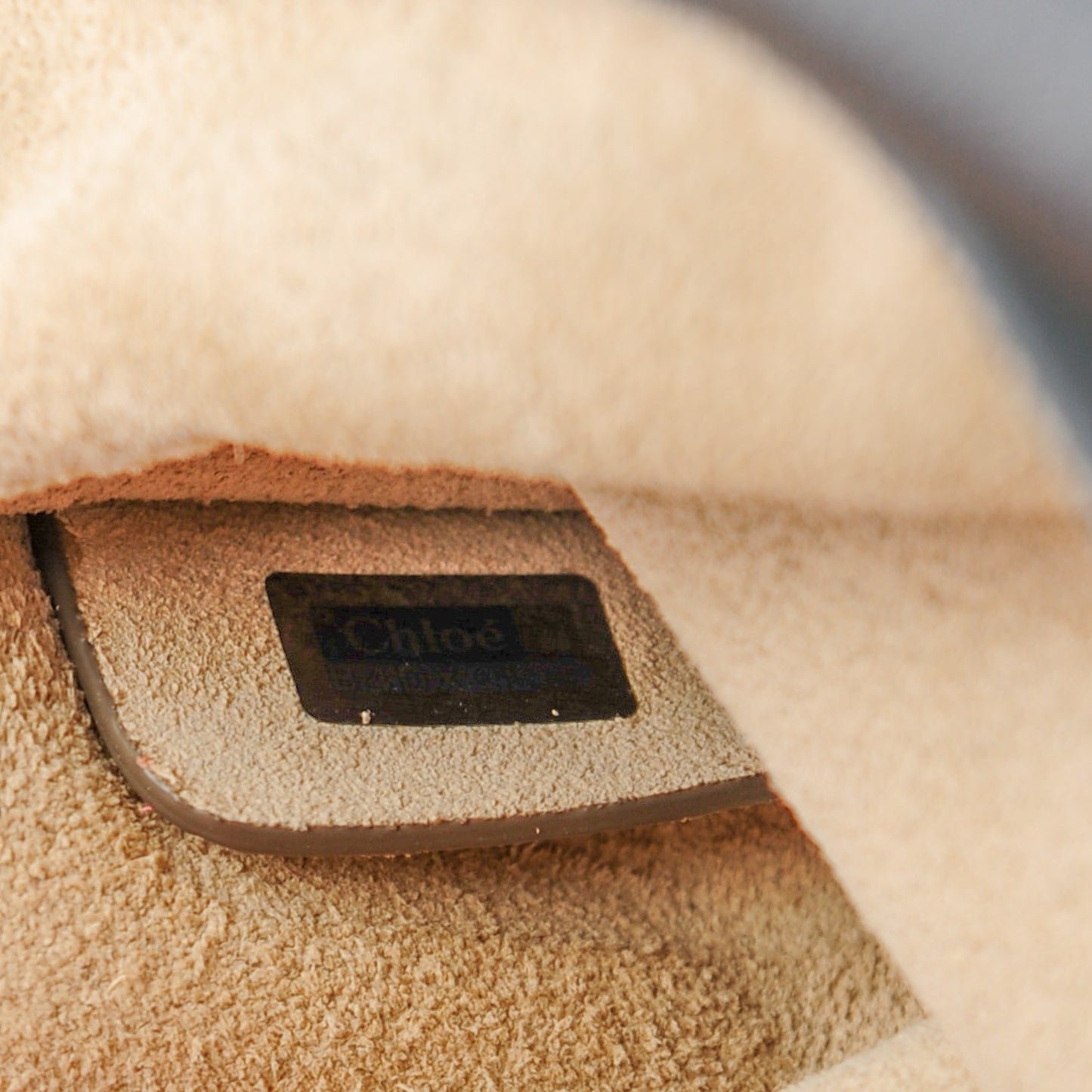 Suede Calfskin Small Faye Shoulder Bag Black