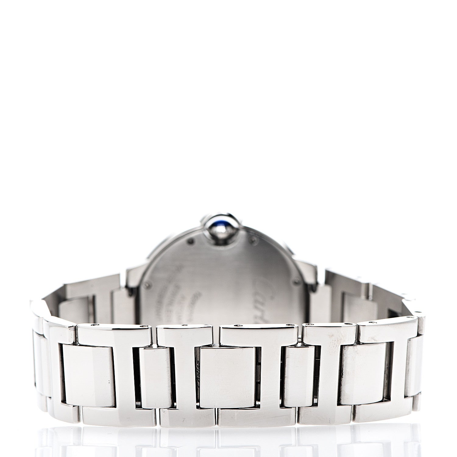 Cartier Stainless Steel Diamond Bezel 36mm Ballon Bleu De Cartier Automatic Watch 3 of 8