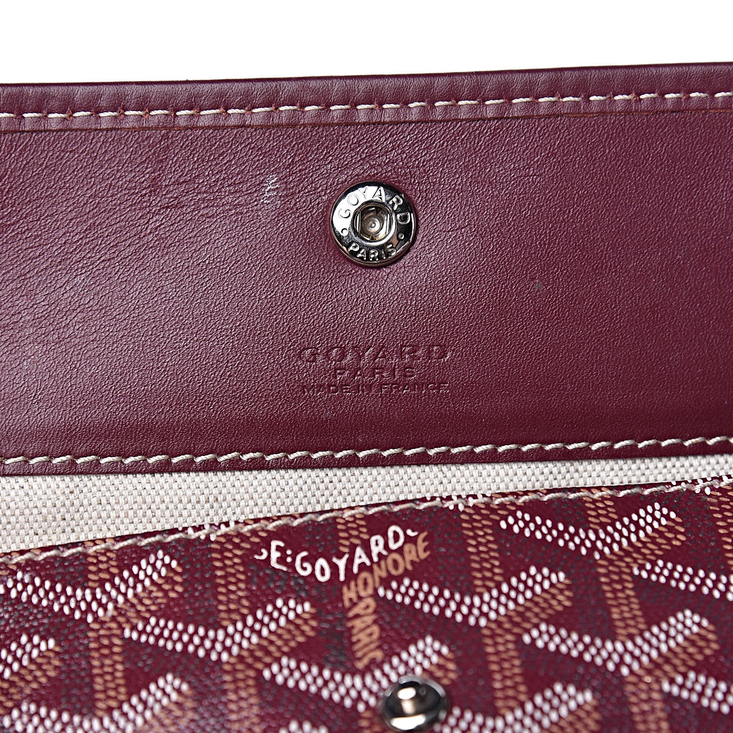 Goyard Goyardine Saint Louis PM Bordeaux 7 of 20