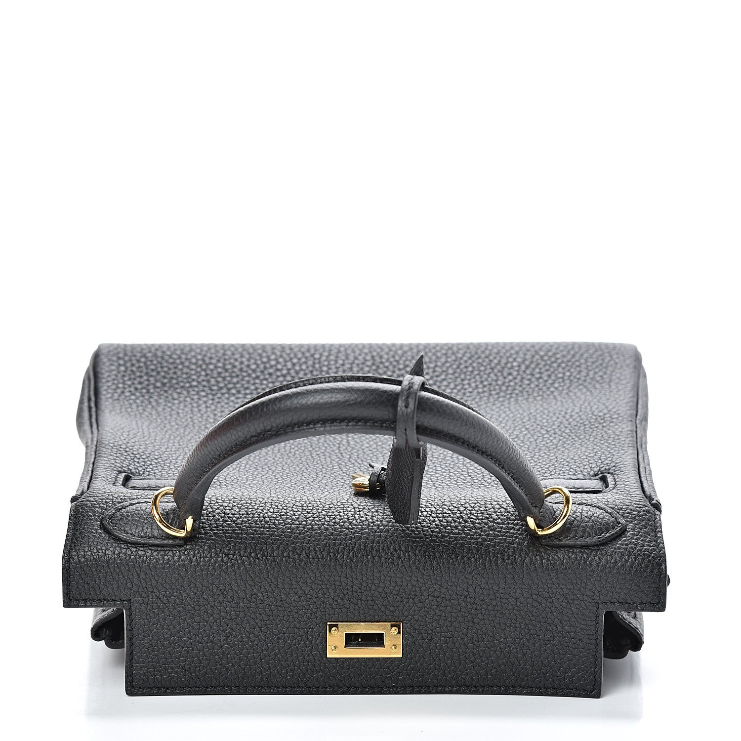 Hermes Togo Kelly Retourne 25 Black 14 of 40