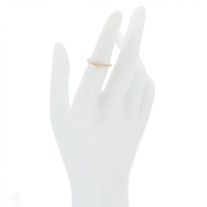 Tiffany 18K Yellow Gold Diamond T Wire Pave Ring 50 5.5 2 of 5